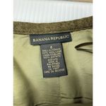 Banana Republic ‎ Suit Wool Blazer & Long Skirt Set Green Size XS Top 4 Skirt Photo 9