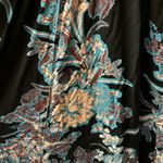Free People Intimately Through The Vine Maxi Long Dark Floral Smocked Dress XS Photo 9