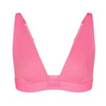 SKIMS  Cotton Rib Plunge Bralette size M Photo 1