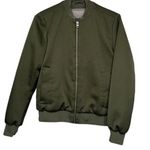 Everlane Women’s  Bomber Jacket Olive Green Bloke Core Outdoor Size XS GUC Photo 0