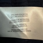 Gap Linen Blend Women's Shorts Navy Large 3.5" Inseam NWT Photo 6