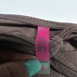 Ymi  Taupe Classic Thong Swim Bottoms Neutral Ribbed Size Small Photo 4