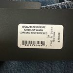 Rag and Bone  Lori Mid-Rise Wide Leg Medium Wash Jeans 29 NWT Photo 6