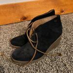 Sperry Black Suede  Wedges Photo 1