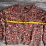 Hudson Gray Cozy Multicolor Crew Neck Sweater Photo 10