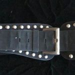 Suede stud belt Size 38 Photo 0