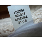 Lucky Brand Crochet Open Front Cardigan Cream L Boho western overisze Photo 3