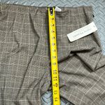 Rena Rowan Women’s Beige Checkered Dress Pants Size 12 Petite Photo 6