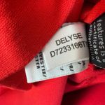 Diane Von Furstenberg  DVF Delyse Mini Dress Red Fit‎ & Flare Sz 0 Photo 5