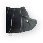 Deadstock: new Valfre ꥟ Lasso Mini Skirt ꥟ Black ꥟ Silver Zippers All Over ꥟ M ꥟ Size M Photo 13