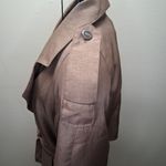 Petite Sophisticate VTG  NWOT  Rich Brown Trench Coat Photo 7