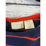 St. Tropez Women's Dress, Size M, Navy & Red Striped Photo 2