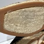 Ralph Lauren Lauren  Brooklynne Espadrille Slingback Wedge Sandals Black Sz 8 B I Photo 6