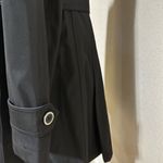 Calvin Klein  Black Trench Coat Photo 3