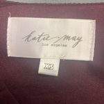 Katie May Sangria Next Round Plunge Neck Long Sleeve Mini Dress Size XS b37.5 Photo 4