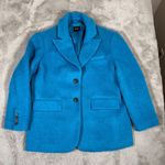 Nasty Gal NWOT Woman Size 4 Premium Brushed Wool Oversized Blazer Coat pocket Photo 2