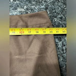 Loft Ann Taylor |  | Career Chic Brown Scallop Classic Pencil Skirt Size 16 NWT Photo 2