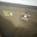 Mountain Hardwear  Pants Women's 14/32 Hiking Camping Outdoors Nylon Olive Gorp Photo 2