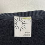 Aerie Offline Black Weekend Fleece Cut-Out Dress Size XL Photo 3