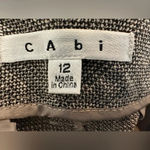 CAbi  Suit Jacket and pants Light Brown Plaid Button Blazer Stretch Photo 6