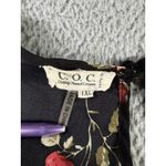 Clothing Obsessed Company Short Romper Women 1X Curvy Floral‎ Cottagecore Boho Black Photo 9