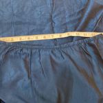 Le chateau Blue Crinkle Maxi Velcro Wrap Skirt EUC OS Acrylic Vintage Y2K Women Photo 7