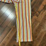 Silence + Noise Urban Outfitters Silent + Noise Striped Knit Pants Women’s Size M Cropped Retro Photo 6