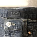 Versace VINTAGE  medium wash straight leg jeans Photo 4