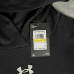 Under Armour Women's Standard Rival Terry Short Sleeve Hoodie, (001 Black Medium Photo 9