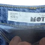 Topshop  MOTO Relaxed Raw Hem Denim 28x30 Photo 6