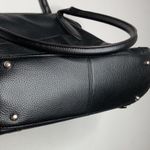 Lodis Siera black pebbled leather bag big size shoulder bag Photo 3