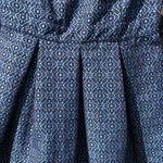 Forever 21  Sleeveless Cut-out Pleated Party Dress / Sz S / Blue Photo 4