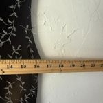 Dress Barn Dress Vintage Y2k 6 Black Floral Sleeveless Maxi Tank Whimsigoth Photo 5