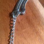 Multi Color Austrian Crystal Stainless Steel Five Heart Station Necklace Photo 8