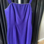 Alex Evenings ROYAL BLUE MOTHER OF THE BRIDE DRESS AND JACKET WITH JEWELS 10P Photo 10