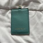 Nanette Lepore  Card Case Teal Green ID Holder Credit Card Small Designer Photo 4