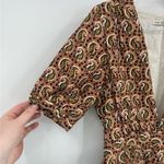 The East Order Alix Bohemian Paisley Floral Tiered Women XS RTR $169 Mini Dress Photo 4