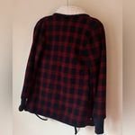 Abercrombie & Fitch Buffalo Plaid Sherpa Lined Jacket - Sz XS - NWT Photo 5