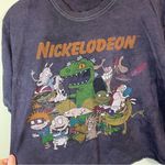 Nickelodeon ✨  Women’s Purple Character Crop Top Small Photo 1