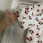 English Factory Cherry Print Skirt And Top Set Photo 4