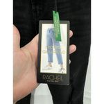 Rachel Roy Jeans Women 6/28 Kindness Mid Rise Girlfriend Black Denim NEW Preppy Photo 4