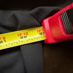 City Streets  Black Sheer Midi Dress Cold Shoulder Ruffles Button In Back Sz 16W Photo 9