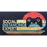 PlayStation Social Distancing Expert Gamer Controller Shirt Photo 1