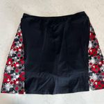 GOLFHER Womens Medium Golf Skort Black Patterned Panels Athletic Sporty Photo 0