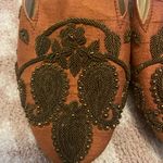 SAACHI Embroidered Flats Brown Size 8 Photo 6