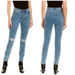 We Wore What   The Danielle Spring St Hole High-rise Ankle Jean Photo 8