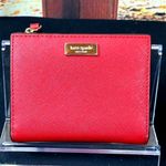 Kate Spade Laurel Way Hazy Rose Small Shawn Red with Roses Inside Photo 2