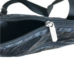 LeSportsac  3-Zip Pocket Crossbody Bag Shine Black Everyday Travel Ofice Stylish Photo 5