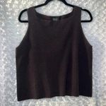 Eileen Fisher  Taupe 100% Wool Twin Set Cardigan Sweater Size Medium Photo 3