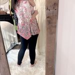 Live and let live  Pink and Cream Paisley Blouse size small Photo 2